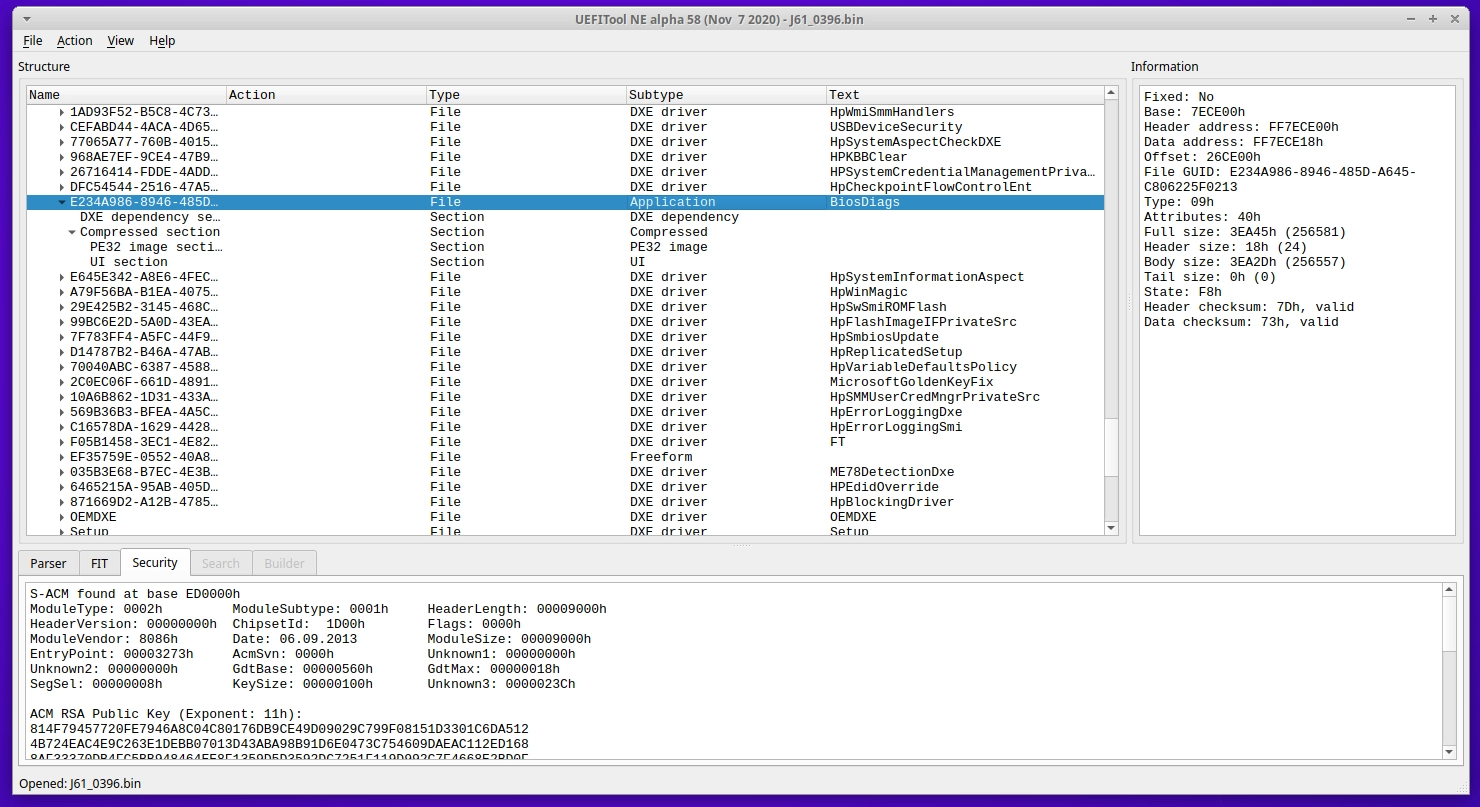 UEFITool BiosDiags.efi Placeholder image